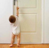 Choosing the nursery door