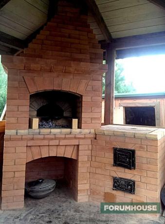 Oven StooDent took second place in the competition held at FORUMHOUSE, «Ideas for arranging a barbecue area."