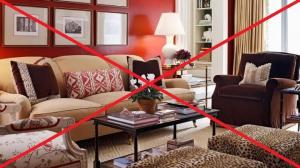 7 most common mistakes that should be avoided when placing the home furniture.