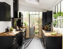 Parallel kitchen, ideal for small spaces. 5 decorative ideas to follow.