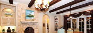 How to make a hollow decorative ceiling beams to hide communication.