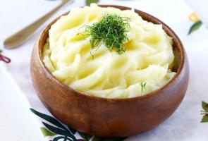 The useful mashed potatoes, how to cook