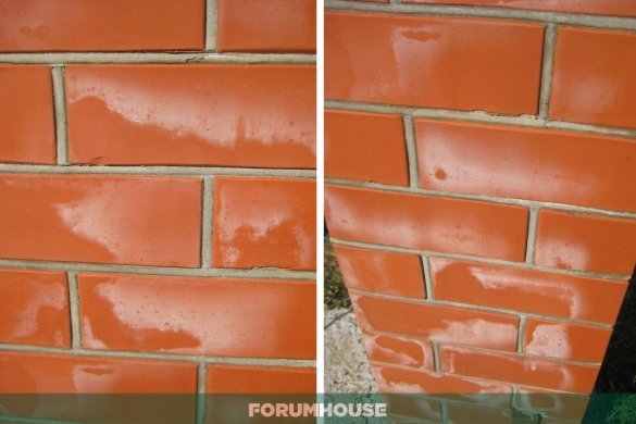 The lower the coefficient of water absorption of bricks, the less likely that it will efflorescence.