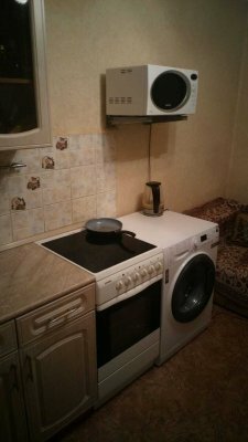 Kitchen after harvesting