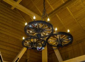 Beautiful handmade chandeliers and sconces: budget hand-made