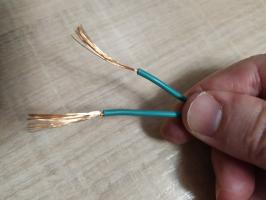 Another antiquated method of soldering wires without soldering