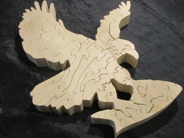 "Eagle" puzzle. Author: Alexander Klimov (me :-))