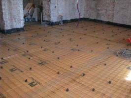 Penoplex under screed: insulation and floor leveling. Savings on heating up to 40%
