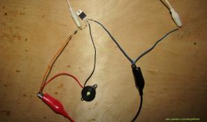 How to make a simple security system on a single transistor
