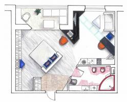 Do it yourself! Re-planning of the apartment