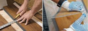 Flexible vinyl tiles: the best flooring. The process of laying flexible tiles on the floor