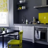 6 cool and elegant color combinations of kitchen furniture, wall and floor for your kitchen.