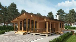 The franchise for the construction of wooden houses