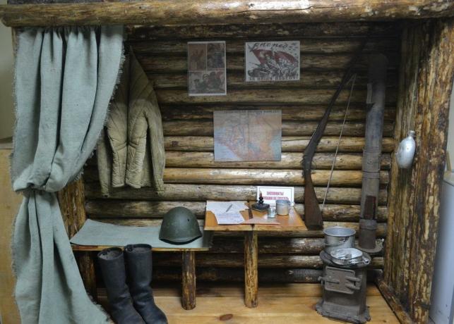 Photo museum variants of interior decoration of the dugout. Photo from "Yandex Pictures" service.
