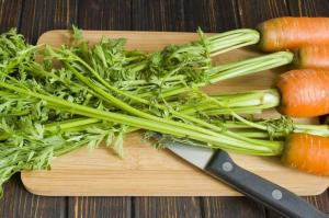 The use and application of carrot tops