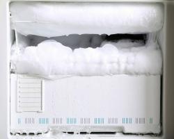 How quickly I defrosts the refrigerator: a half-hour and wipe