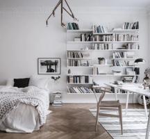 Bedroom and study in the same space: 9 ideas that should borrow.