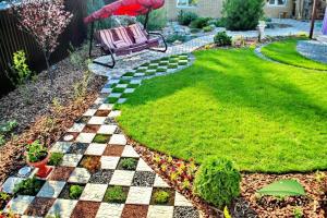 Decorate the lawn: interesting decor ideas
