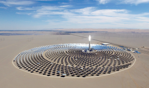 First Chinese solar station in the molten salt on full power