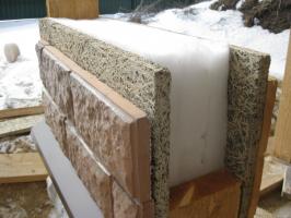 Why insulate the house better fibrolitovye plates - plus, the installation, the cost of the plates