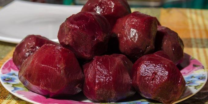 Boil the beets in the microwave | Garden Garden