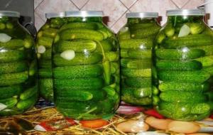 Pickling cucumbers simple and easy way.