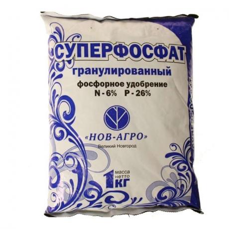 Packaging example superphosphate (photo from agro-nova.ru)