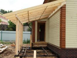 The restructuring of the wooden old house