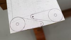 Simple compact compass for the workshop. The template for the production of