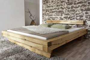 Homemade bed: Budget pleasure