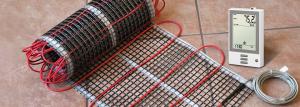 Heating mats: advantages, benefits, rules, selection, installation method