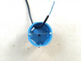 Connecting double socket in one podrozetnik