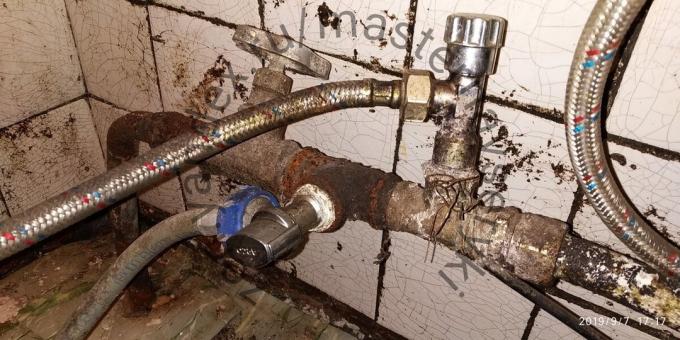 It is impossible to bring plumbing to such a sorry state.