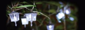 How to make a lamp for the garden