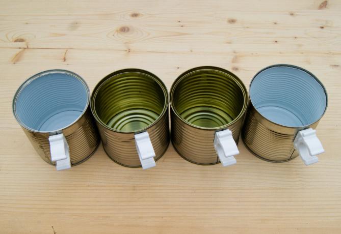 cans with Fasteners-clips