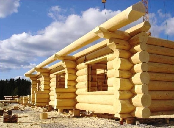 Choosing the logs for log home, it is necessary to strike a balance between the diameter of the log, its cost (per material) and the prices for the work with the log.