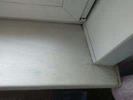 How to whiten the plastic sill from stains, grease, dirt no streaks in 5 minutes