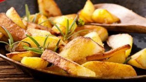 Harmful if fried potatoes