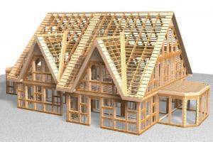 Features and benefits of frame houses Turnkey