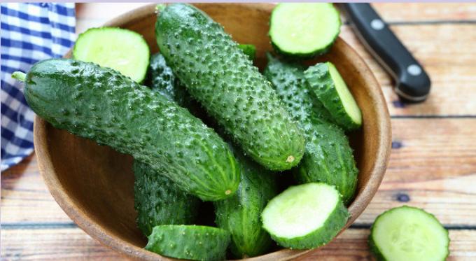 Cucumbers have potent diuretic effect