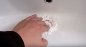 The secret of instant cleaning sink from clogging