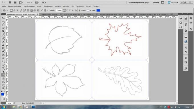 creating stencil template in Photoshop
