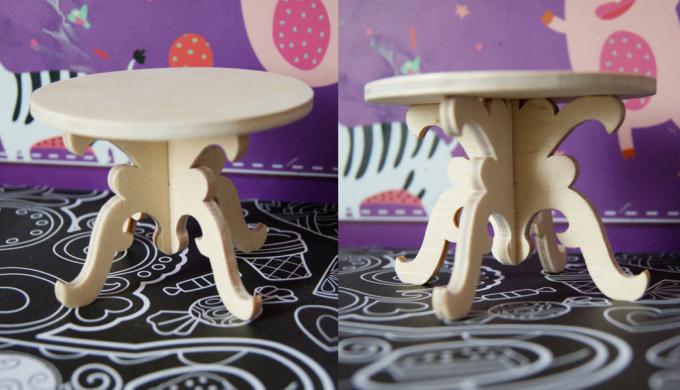 Puppet table made of plywood
