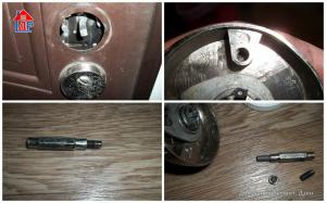 What happens when they say, work for 5 minutes. My repair knobs on the front door