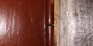 Simple and cheap "antiquated" way to eliminate squeaking door hinges.