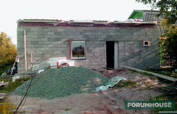 All the user has ordered, in view of the further construction of the basement boiler room and pouring warm floor covering, about 10 tons of rubble. Rubble + shipping cost a little less than 14 thousand. rub.